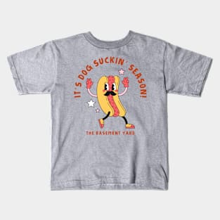 Dog Sucking Season - The Basement Yard Podcast Kids T-Shirt